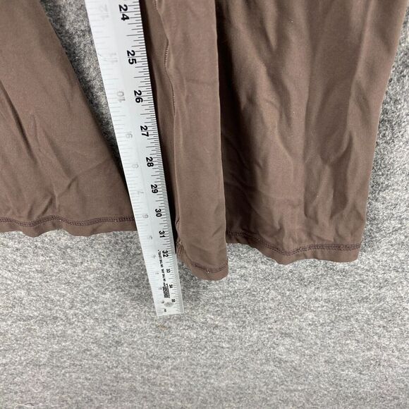 Sunzel Pants Women M Medium Brown High Rise Flat Front Pull On Flared Casual - Picture 5 of 7